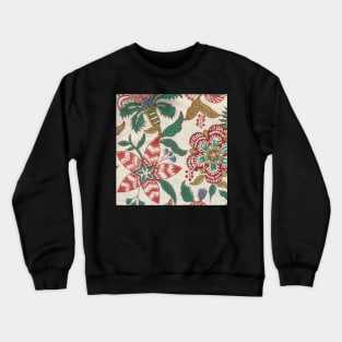 African fabric capulana clock! Crewneck Sweatshirt